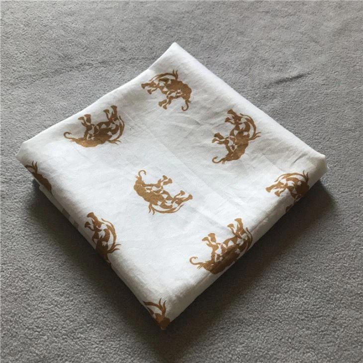 Screen Print Cotton Neck Scarf