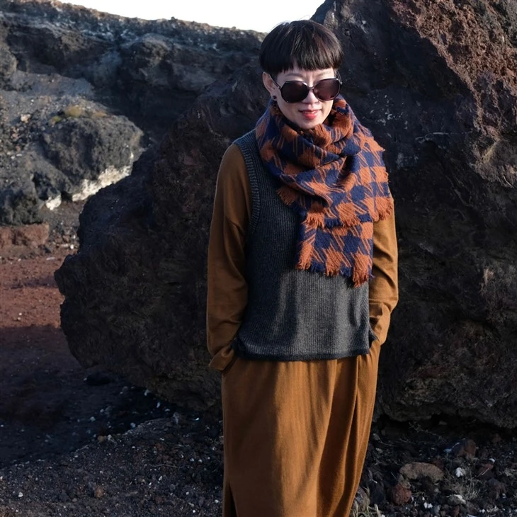 Personalised Knitted Scarf